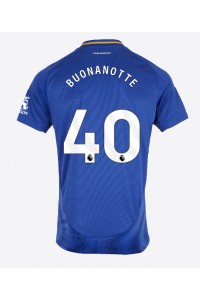 Leicester City Facundo Buonanotte #40 Fotballdrakt Hjemme Klær 2024-25 Korte ermer